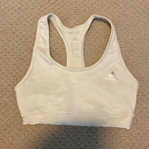 Adidas techfit climalite XS Women’s Teen White Athletic Sports Bra